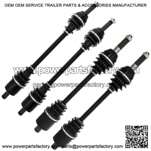 CV Axle Kit For Polaris Ranger 500 Crew 570 1333742 1334361 Front Rear