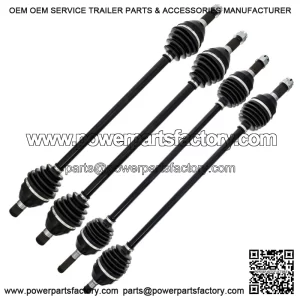 CV Axle Kit For Can-Am Maverick X3 R Turbo 705401830 705502362 Front Rear