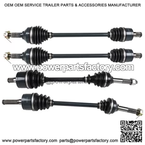 Front & Rear Left Right Axle Rebuild Kit Set for Kawasaki Teryx 750 FI