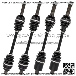 Complete CV Axle Drive Shaft Kit for Polaris Sportsman 450 570