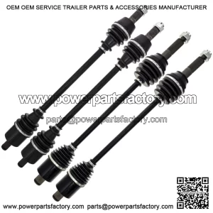 CV Axle Kit for Polaris Ranger XP 1000 Crew 1332637 1333589 Front Rear