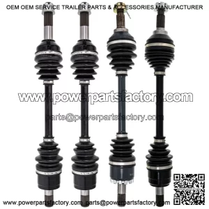 Front Rear Axle Rebuild Kit for Kawasaki Brute force 650 750