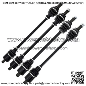 Front Rear CV Axle Kit for Polaris RZR XP 1000 4 Sport 1334491 1334490