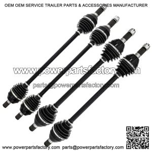 CV Axle Kit for Can-Am Maverick X3 Turbo 705401634 705502154 Front Rear