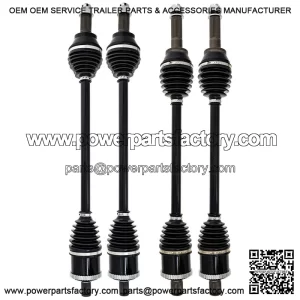 Front Rear CV Axle Kit for Polaris Ranger XP 1000 EPS 1334162 1334161