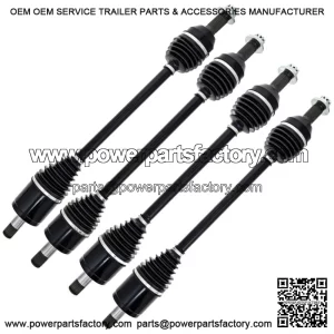 Front Rear CV Axle Kit For Honda Pioneer 1000 42250-HL4-A01 42350-HL4-A01