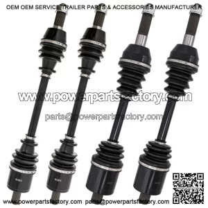 Front & Rear Left Right Axle Rebuild Kit for Polaris RZR 570 1332440