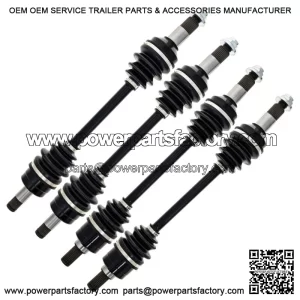 CV Axle Kit for Yamaha Grizzly 700 2UD-2518E-10-00 2UD-2510J Front Rear