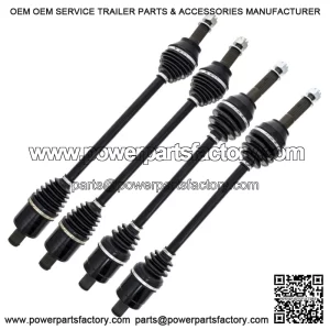 Front Rear CV Axle Kit for Polaris Ranger 1000 Crew XP EPS 1337122 1337121