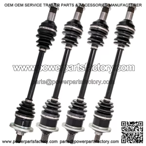 Complete Front & Rear CV Axle Driveshaft Assy for 2005 Arctic Cat 400 500 650