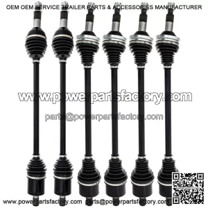 Front Middle Rear CV Axle Drive Shaft Kit for Can-Am Defender HD10 6x6