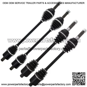 Front Rear CV Axle Kit For Polaris Ranger 570 Crew 570-6 1333517 1333069