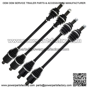 Front Rear CV Axle Kit for Polaris RZR XP 1000 High Lifter 1333434 1334490