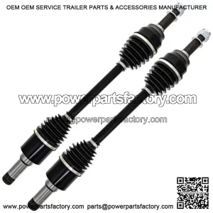 Rear CV Axle Half Drive Shaft for John Deere XUV560E Gator AUC12047 2 Pack