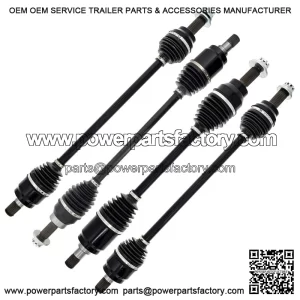 Front Rear CV Axle Kit For Honda Pioneer 700 700-4 SXS700M2 44220-HL3-A01