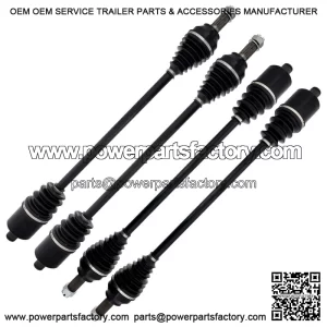 Front Rear CV Axle Kit for Polaris RZR XP Turbo S Velocity 1334315 2207752