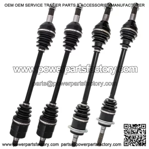 Complete Front & Rear CV Axle Kit for Can-Am Commander 800R 1000 Max 1000