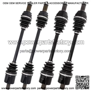 Complete Front Rear CV Axle Set for 2009 Polaris Sportsman XP 850 550