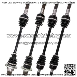 Front & Rear Left Right Axle Rebuild Kit for Yamaha Rhino 700