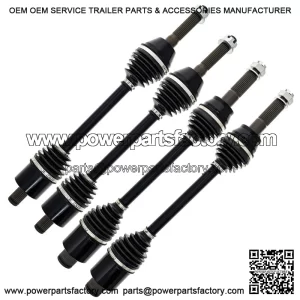 Front Rear CV Axle Kit for Polaris Sportsman 570 6x6 1333752 1333754