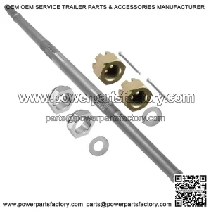 Polaris Scrambler 500 2002-2004 Rear Axle Castle Nut w/Washer Kit - 5133181