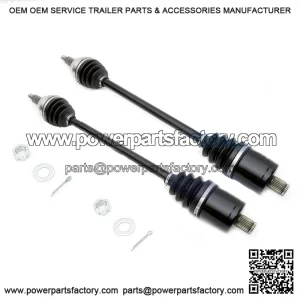 2x Rear CV Axles for Polaris RZR 1000 XP (2016-2019) Turbo 64" Model - Part #1333439