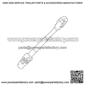 Toyota Steering Shaft - OEM #45220WB002