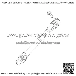 Mazda Steering Shaft - OEM #GHT232AB0