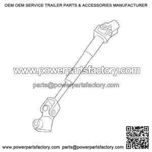 Nissan Steering Shaft/Joint - Replaces #480801KA0B