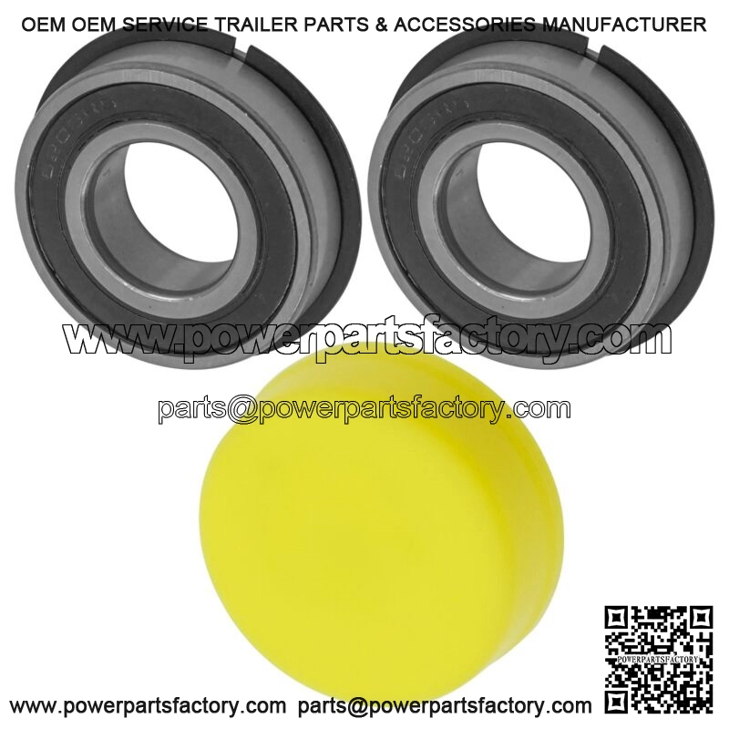Front or Rear Wheel Ball Bearing w/Cap For John Deere 316 Hydrostatic Tractor - Image 4