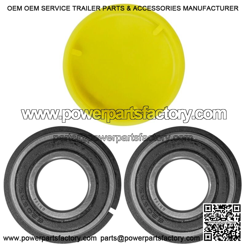 Front or Rear Wheel Ball Bearing w/Cap For John Deere 316 Hydrostatic Tractor - Image 5