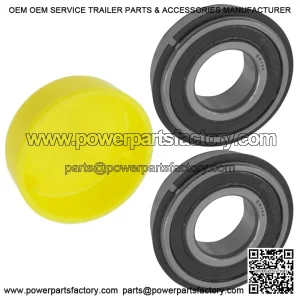 Front or Rear Wheel Ball Bearing w/Cap For John Deere 330 332 Lawn Tractor