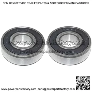 2PK 6203 2RS/C3 Bearings 21/32" X 1-9/16" Compatible with Husqvarna 532110485, 585323901