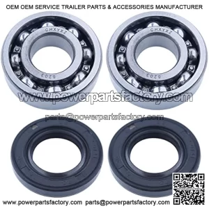 Crankshaft Bearings Oil Seals For Husqvarna 395xp 395 394 394xp 288 281 181 298 , Crankshaft Bearings, Oil Seals