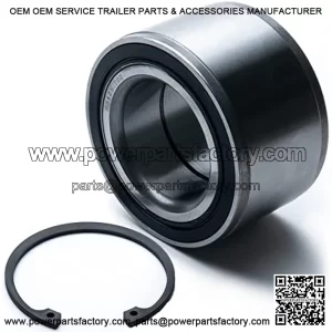 Front Axle Wheel Bearing w/C-Clip for John Deere Gator Utility Vehicle Gas or Diesel: HPX 2x4 4x4, HPX Trail, HPX615E HPX815E, XUV620I, XUV850D, TX Turf - Snap-Ring Included, UTV ATV SXS