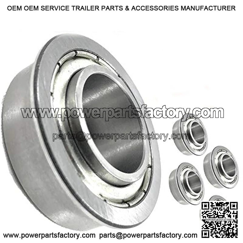 2 Kits Stainless Steel Front Axle & Bearing Conversion OEM Upgrade for Husqvarna Z242F Z246 Z246i Z248F Z254 Z254F Z254i EZ4824 RZ4621 RZ4824F RZ5424 RZ5426 RZ54i (Fits 6" Wheel Sleeves Only - Image 2