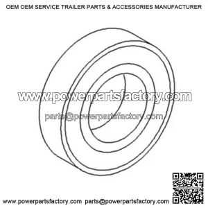 403499 Brake Drum Bearing made for Gearmatic 19 and Cargo 28