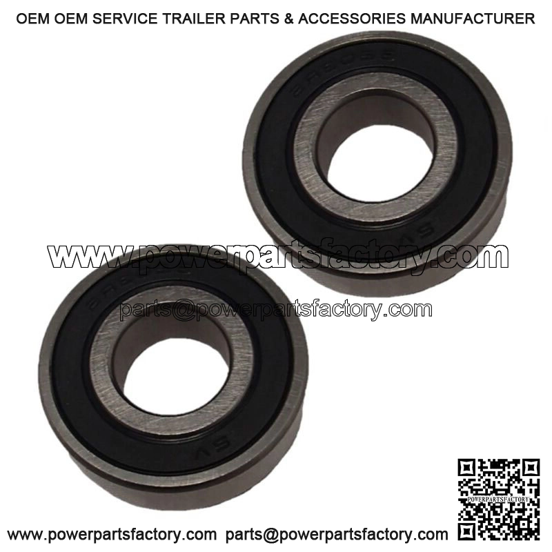 Qty 2 Replacement 741-0600 941-0600 Sealed Ball Bearings (203) Fits Cub Cade
