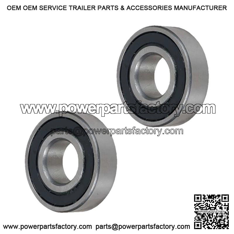 Qty 2 Replacement 741-0600 941-0600 Sealed Ball Bearings (203) Fits Cub Cade - Image 2