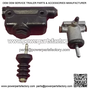 (2) Brake Master & Slave Cylinder Set Fits Case Backhoe 480C 580C 580D