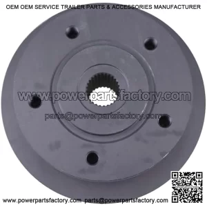Front Wheel Brake Hub Kit AM142950 M159548 M164367 Compatible with John Deere Gator 4X2 4X4 HPX Gator 4X4 Trail HPX HPX615E HPX815E XUV 620i 850D Gator Utility Vehicle