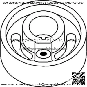 Brake Drum Fits International Fits Cub Lo-Boy Fits Cub 350805R2