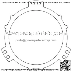 R50152 Fits John Deere Tractor Brake Piston & Clutch Drum Plate 4030 4040 4050