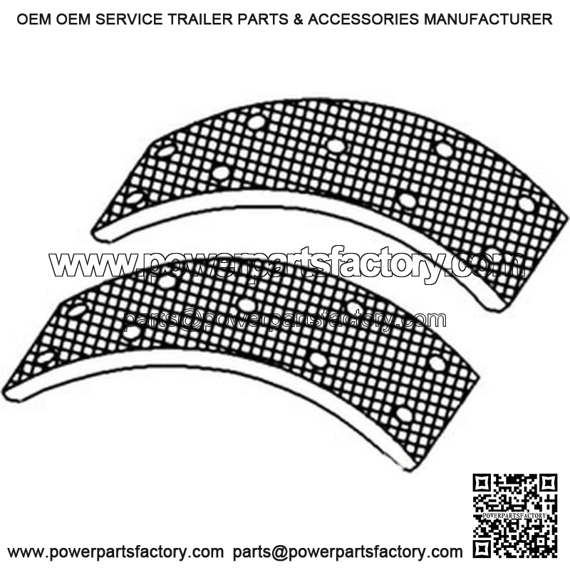 One New Brake Lining Kit Fits Allis Chalmers WD WD45 D17 70276950 276950 - Image 3