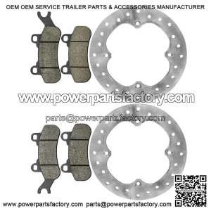 Can-Am Maverick X3 Max R 2018-2019 Front/Rear Brake Rotor w/Pads