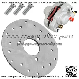 Polaris Scrambler 500 4X4/2X4 2001-2004 Rear Brake Disc Rotor w/Caliper Bolt