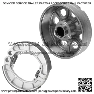 Rear Brake Drum & Shoes for Honda Rancher 420 TRX420FM/FE (2007-2024)