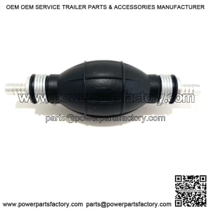 8mm Black Rubber Metal One Way Valve Fuel Hand Primer Pump Car Marine Boat
