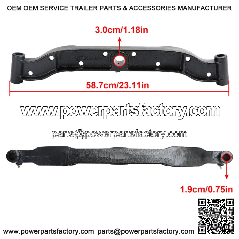 Front Axle Pivot Bar GY20532 GY20532BLE Fit John Deere L110 L111 L118 L120, L130 - Image 2