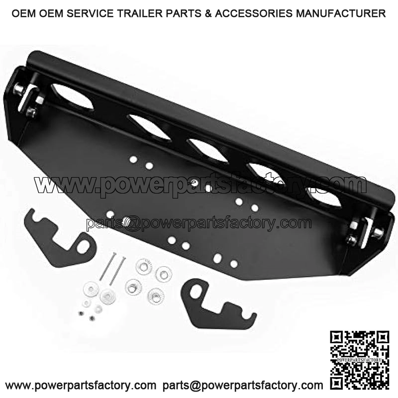 Heavy-Duty UTV Winch Mount Bracket Compatible with John Deere Gator XUV 825i - Image 2